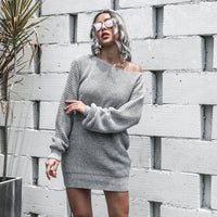 Women's Pullover Sweater Dress